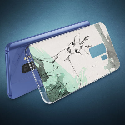 NALIA Handyhülle kompatibel mit Samsung Galaxy S9 Plus, Slim Silikon Motiv Case Crystal Schutzhülle Dünn Durchsichtig, Etui Handy-Tasche Back-Cover Transparent Bumper NALIA SlimFit Hülle