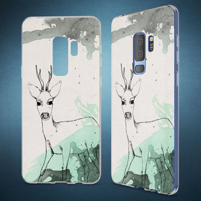 NALIA Handyhülle kompatibel mit Samsung Galaxy S9 Plus, Slim Silikon Motiv Case Crystal Schutzhülle Dünn Durchsichtig, Etui Handy-Tasche Back-Cover Transparent Bumper NALIA SlimFit Hülle