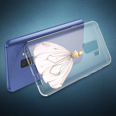 NALIA Handyhülle kompatibel mit Samsung Galaxy S9 Plus, Slim Silikon Motiv Case Crystal Schutzhülle Dünn Durchsichtig, Etui Handy-Tasche Back-Cover Transparent Bumper Mandala Pink NALIA SlimFit Hülle