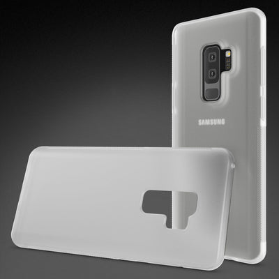 NALIA Handyhülle kompatibel mit Samsung Galaxy S9 Plus, Ultra-Slim Silikon Case Cover Gummihülle, Matte Anti-Rutsch Schutzhülle Dünn, Etui Handy-Tasche Backcover Bumper Schwarz NALIA Protective Hülle
