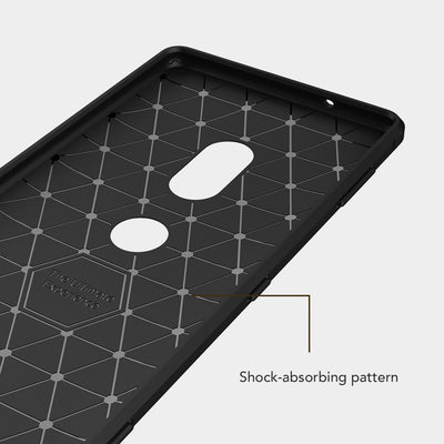 NALIA Handyhülle kompatibel mit Sony Xperia XZ2, Ultra Slim Silikon Case Cover, Dünne Crystal Phone Schutzhülle, Etui Handy-Tasche Back-Cover Bumper, Smartphone TPU Gummihülle - Schwarz Default Title NALIA Protective Hülle