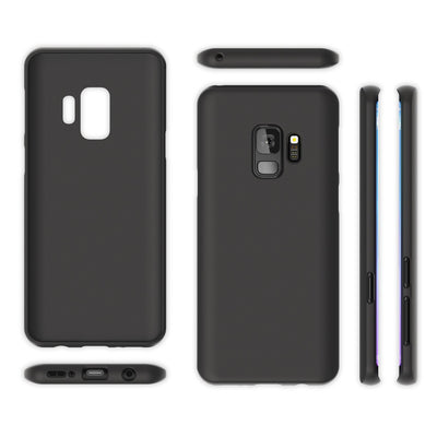 NALIA Neon Silikonhülle für Samsung Galaxy S9 – Soft-Touch & Signal-Neon – NEONSHOCK (Matte Schutzhülle) – Marke aus Berlin NALIA Neon Hülle