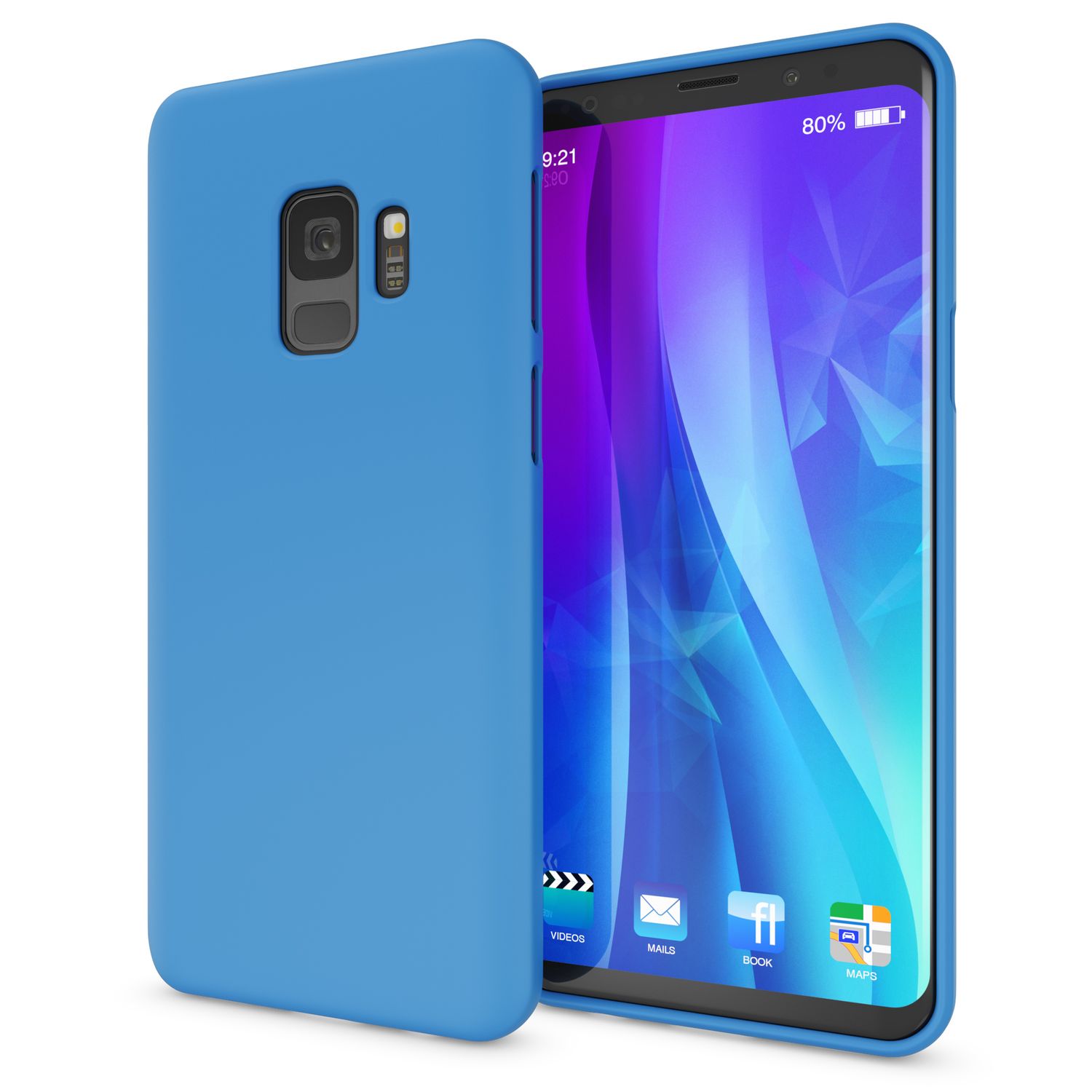 Samsung Galaxy S9 Hülle Handyhülle von NALIA, Ultra-Slim TPU Silikon Neon Case Grün NALIA Neon Hülle