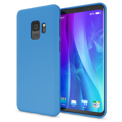 NALIA Neon Silikonhülle für Samsung Galaxy S9 – Soft-Touch & Signal-Neon – NEONSHOCK (Matte Schutzhülle) – Marke aus Berlin Grün NALIA Neon Hülle