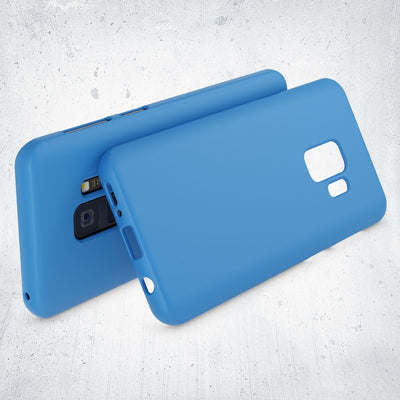 NALIA Neon Silikonhülle für Samsung Galaxy S9 – Soft-Touch & Signal-Neon – NEONSHOCK (Matte Schutzhülle) – Marke aus Berlin Grün NALIA Neon Hülle