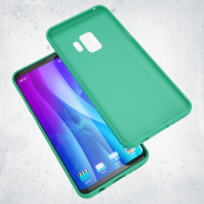 NALIA Neon Silikonhülle für Samsung Galaxy S9 – Soft-Touch & Signal-Neon – NEONSHOCK (Matte Schutzhülle) – Marke aus Berlin Grün NALIA Neon Hülle