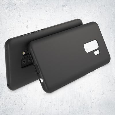 NALIA Neon Silikonhülle für Samsung Galaxy S9 Plus – Soft-Touch & Signal-Neon – NEONSHOCK (Matte Schutzhülle) – Marke aus Berlin NALIA Neon Hülle