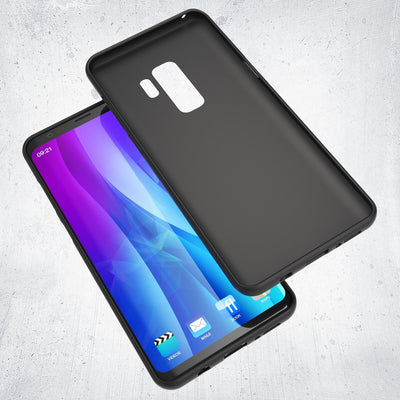 NALIA Neon Silikonhülle für Samsung Galaxy S9 Plus – Soft-Touch & Signal-Neon – NEONSHOCK (Matte Schutzhülle) – Marke aus Berlin NALIA Neon Hülle
