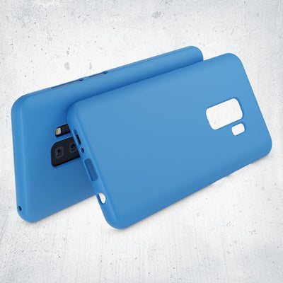 NALIA Neon Silikonhülle für Samsung Galaxy S9 Plus – Soft-Touch & Signal-Neon – NEONSHOCK (Matte Schutzhülle) – Marke aus Berlin Grün NALIA Neon Hülle