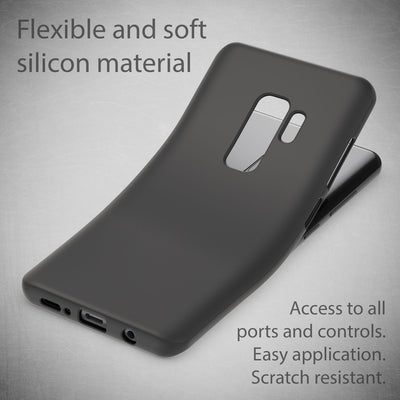 NALIA Neon Silikonhülle für Samsung Galaxy S9 Plus – Soft-Touch & Signal-Neon – NEONSHOCK (Matte Schutzhülle) – Marke aus Berlin NALIA Neon Hülle