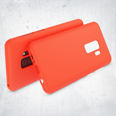 NALIA Neon Silikonhülle für Samsung Galaxy S9 Plus – Soft-Touch & Signal-Neon – NEONSHOCK (Matte Schutzhülle) – Marke aus Berlin Grün NALIA Neon Hülle
