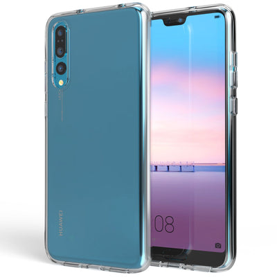 NALIA Transparente Silikonhülle für Huawei P20 Pro – Anti-Gelb & Rutschfest – GLAZE (Handyhülle Kristallklar, Schlank & Stoßfest) – Marke aus Berlin Default Title NALIA Transparente Hülle