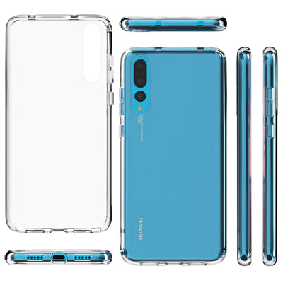 NALIA Transparente Silikonhülle für Huawei P20 Pro – Anti-Gelb & Rutschfest – GLAZE (Handyhülle Kristallklar, Schlank & Stoßfest) – Marke aus Berlin Default Title NALIA Transparente Hülle