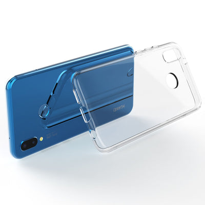 NALIA Transparente Silikonhülle für Huawei P20 Lite – Anti-Gelb & Rutschfest – GLAZE (Handyhülle Kristallklar, Schlank & Stoßfest) – Marke aus Berlin Default Title NALIA Transparente Hülle