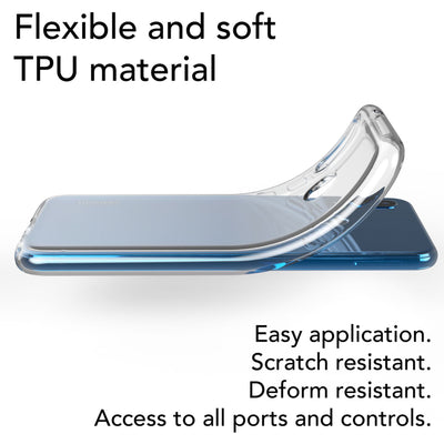 NALIA Transparente Silikonhülle für Huawei P20 Lite – Anti-Gelb & Rutschfest – GLAZE (Handyhülle Kristallklar, Schlank & Stoßfest) – Marke aus Berlin Default Title NALIA Transparente Hülle