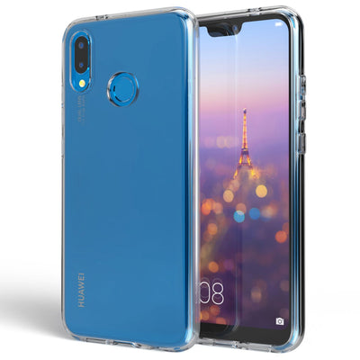 NALIA Transparente Silikonhülle für Huawei P20 Lite – Anti-Gelb & Rutschfest – GLAZE (Handyhülle Kristallklar, Schlank & Stoßfest) – Marke aus Berlin Default Title NALIA Transparente Hülle