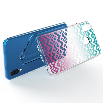 NALIA Handyhülle kompatibel mit Huawei P20 Lite, Slim Silikon Motiv Case Back-Cover Crystal Schutzhülle Dünn Durchsichtig, Etui Handy-Tasche Transparent Bumper NALIA SlimFit Hülle