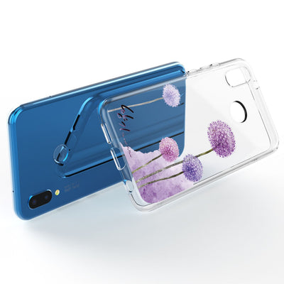 NALIA Handyhülle kompatibel mit Huawei P20 Lite, Slim Silikon Motiv Case Back-Cover Crystal Schutzhülle Dünn Durchsichtig, Etui Handy-Tasche Transparent Bumper NALIA SlimFit Hülle