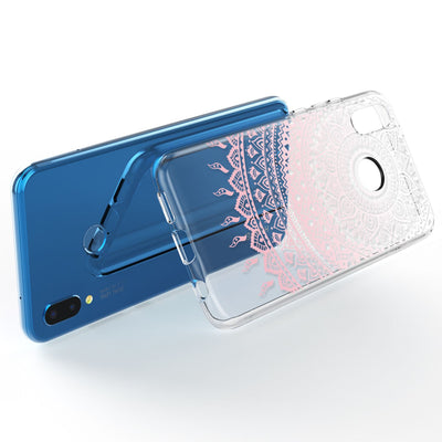 NALIA Handyhülle kompatibel mit Huawei P20 Lite, Slim Silikon Motiv Case Back-Cover Crystal Schutzhülle Dünn Durchsichtig, Etui Handy-Tasche Transparent Bumper NALIA SlimFit Hülle