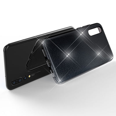NALIA Glitzerhülle für Huawei P20 Pro – Funkelnder Glitzer-Look & Grip – SHINEPOP (Silikon Case) – Marke aus Berlin NALIA Protective Hülle