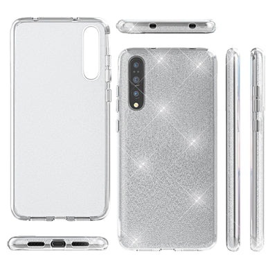 NALIA Glitzerhülle für Huawei P20 Pro – Funkelnder Glitzer-Look & Grip – SHINEPOP (Silikon Case) – Marke aus Berlin NALIA Protective Hülle