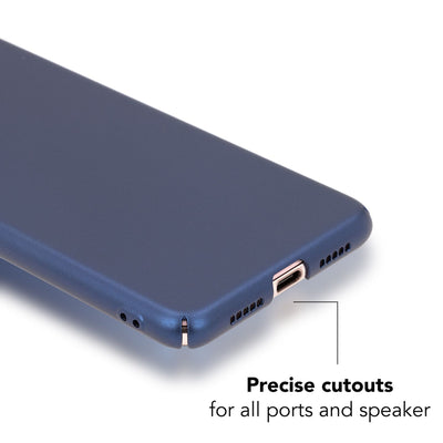 NALIA Ultra Slim Hardcase für Huawei P20 – Anti-Fingerabdruck & 0.5mm Dünn – PUREFIT (Matt & Leicht) – Marke aus Berlin Schwarz NALIA SlimFit Hülle