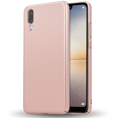 NALIA Ultra Slim Hardcase für Huawei P20 – Anti-Fingerabdruck & 0.5mm Dünn – PUREFIT (Matt & Leicht) – Marke aus Berlin Schwarz NALIA SlimFit Hülle