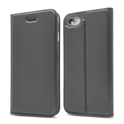NALIA Klapphülle kompatibel mit iPhone SE 2022 / SE 2020 / 8 / 7, Flip Case Kunst-Leder Handyhülle Hard Cover Etui 360 Grad Hülle, Handy-Tasche Phone Book Bumper Wallet Klappbar Rose Gold NALIA Protective Hülle