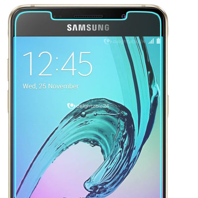 NALIA Schutzglas kompatibel mit Samsung Galaxy A3 2016, 9H Glas-Schutzfolie Display-Abdeckung Hüllen-Kompatibel, Handy-Folie Schutz-Film Glasfolie, HD Screen Protector Tempered Glass - Transparent NALIA GlasSchutz