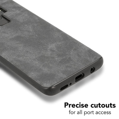 NALIA Kunstleder Handyhülle kompatibel mit Samsung Galaxy S9 Plus, stoßfeste Schutzhülle Case, Dünne Handyhülle Handy-Tasche, Slim Soft-Cover Backcover Phone Etui Bumper