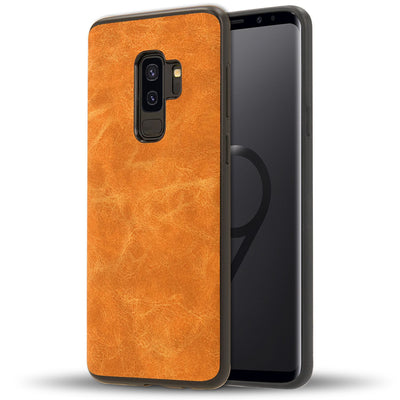 NALIA Kunstleder Handyhülle kompatibel mit Samsung Galaxy S9 Plus, stoßfeste Schutzhülle Case, Dünne Handyhülle Handy-Tasche, Slim Soft-Cover Backcover Phone Etui Bumper