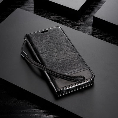 NALIA Handyhülle kompatibel mit Samsung Galaxy S9 Plus, Slim Kickstand Handyhülle Flip-Case Kunst-Leder Cover mit Magnet, Etui Ganzkörper Schutz Dünne Rundum Handy-Tasche Bumper NALIA Protective Hülle