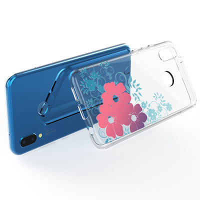 NALIA Handyhülle kompatibel mit Huawei P20 Lite, Slim Silikon Motiv Cover Case Crystal Schutzhülle Dünn Durchsichtig, Etui Handy-Tasche Backcover Transparent Bumper NALIA SlimFit Hülle