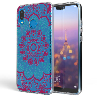 NALIA Handyhülle kompatibel mit Huawei P20 Lite, Slim Silikon Motiv Cover Case Crystal Schutzhülle Dünn Durchsichtig, Etui Handy-Tasche Backcover Transparent Bumper NALIA SlimFit Hülle