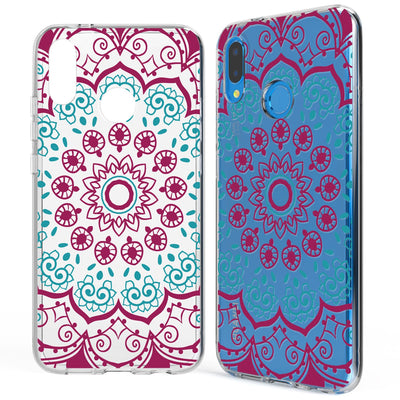 NALIA Handyhülle kompatibel mit Huawei P20 Lite, Slim Silikon Motiv Cover Case Crystal Schutzhülle Dünn Durchsichtig, Etui Handy-Tasche Backcover Transparent Bumper NALIA SlimFit Hülle