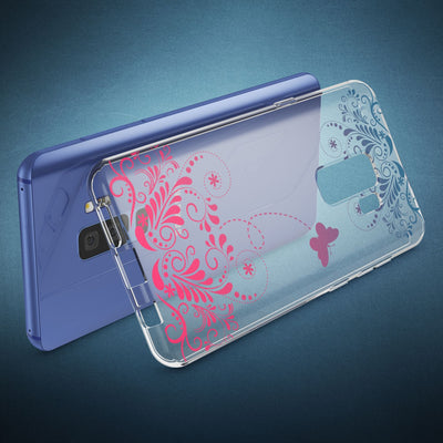 NALIA Handyhülle kompatibel mit Samsung Galaxy S9 Plus, Slim Silikon Motiv Case Schutzhülle Dünn Durchsichtig, Etui Handy-Tasche Back-Cover Transparent Bumper NALIA SlimFit Hülle
