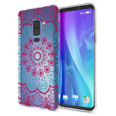 NALIA Handyhülle kompatibel mit Samsung Galaxy S9 Plus, Slim Silikon Motiv Case Schutzhülle Dünn Durchsichtig, Etui Handy-Tasche Back-Cover Transparent Bumper NALIA SlimFit Hülle