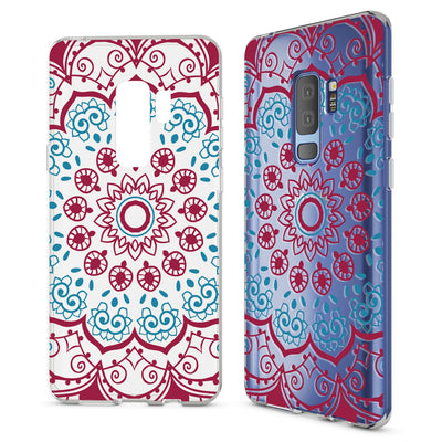 NALIA Handyhülle kompatibel mit Samsung Galaxy S9 Plus, Slim Silikon Motiv Case Schutzhülle Dünn Durchsichtig, Etui Handy-Tasche Back-Cover Transparent Bumper NALIA SlimFit Hülle