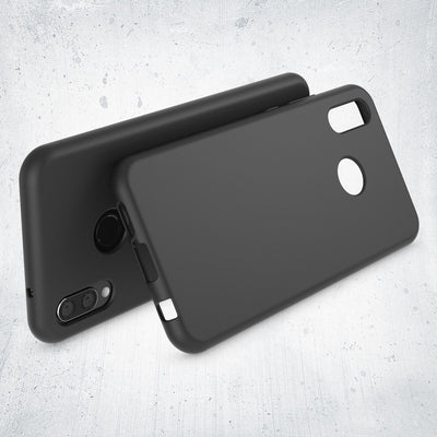 NALIA Neon Silikonhülle für Huawei P20 Lite – Soft-Touch & Signal-Neon – NEONSHOCK (Matte Schutzhülle) – Marke aus Berlin Schwarz NALIA Neon Hülle