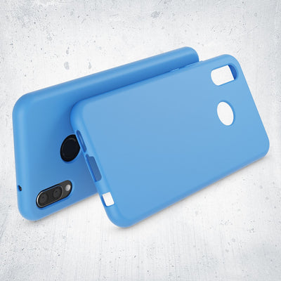 NALIA Neon Silikonhülle für Huawei P20 Lite – Soft-Touch & Signal-Neon – NEONSHOCK (Matte Schutzhülle) – Marke aus Berlin Schwarz NALIA Neon Hülle
