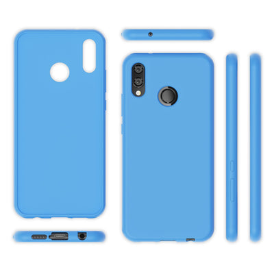 NALIA Neon Silikonhülle für Huawei P20 Lite – Soft-Touch & Signal-Neon – NEONSHOCK (Matte Schutzhülle) – Marke aus Berlin Schwarz NALIA Neon Hülle