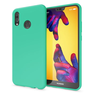 NALIA Neon Silikonhülle für Huawei P20 Lite – Soft-Touch & Signal-Neon – NEONSHOCK (Matte Schutzhülle) – Marke aus Berlin Schwarz NALIA Neon Hülle