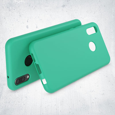 NALIA Neon Silikonhülle für Huawei P20 Lite – Soft-Touch & Signal-Neon – NEONSHOCK (Matte Schutzhülle) – Marke aus Berlin Schwarz NALIA Neon Hülle