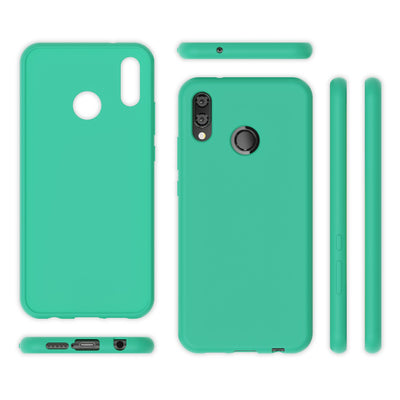 NALIA Neon Silikonhülle für Huawei P20 Lite – Soft-Touch & Signal-Neon – NEONSHOCK (Matte Schutzhülle) – Marke aus Berlin Schwarz NALIA Neon Hülle