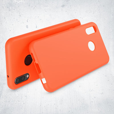 NALIA Neon Silikonhülle für Huawei P20 Lite – Soft-Touch & Signal-Neon – NEONSHOCK (Matte Schutzhülle) – Marke aus Berlin Pink NALIA Neon Hülle