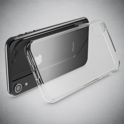 NALIA Transparente Silikonhülle für iPhone XR – Anti-Gelb & Rutschfest – GLAZE (Handyhülle Kristallklar, Schlank & Stoßfest) – Marke aus Berlin Default Title NALIA Transparente Hülle