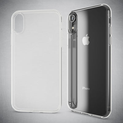 NALIA Transparente Silikonhülle für iPhone XR – Anti-Gelb & Rutschfest – GLAZE (Handyhülle Kristallklar, Schlank & Stoßfest) – Marke aus Berlin Default Title NALIA Transparente Hülle