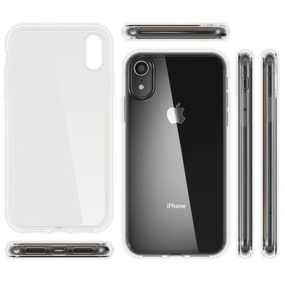 NALIA Transparente Silikonhülle für iPhone XR – Anti-Gelb & Rutschfest – GLAZE (Handyhülle Kristallklar, Schlank & Stoßfest) – Marke aus Berlin Default Title NALIA Transparente Hülle