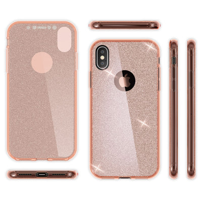 iPhone XS X Handyhülle 360° NALIA Case Cover Komplettschutz Rundum klar Outdoor