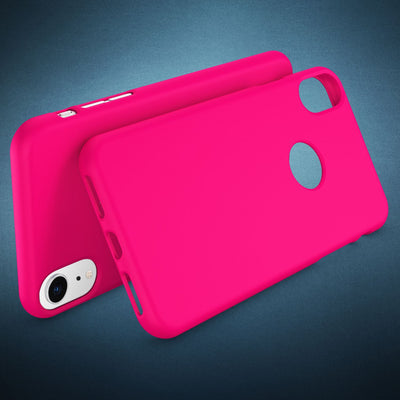 NALIA Neon Silikonhülle für iPhone XR – Soft-Touch & Signal-Neon – NEONSHOCK (Matte Schutzhülle) – Marke aus Berlin Grün NALIA Protective Hülle